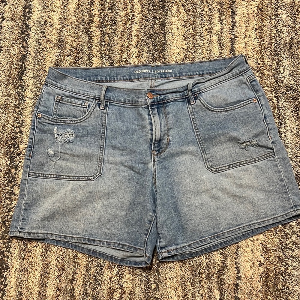 Old Navvy Boyfriend Jean Shorts